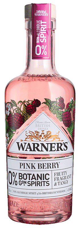Warner's Pink Berry Alcohol Free Botanic Garden Spirits