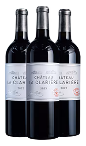 Chateau La Clariere Vertical Trio (2021/2022/2023)