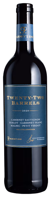 Journey’s End Twenty-Two Barrels Stellenbosch Red Blend 2020